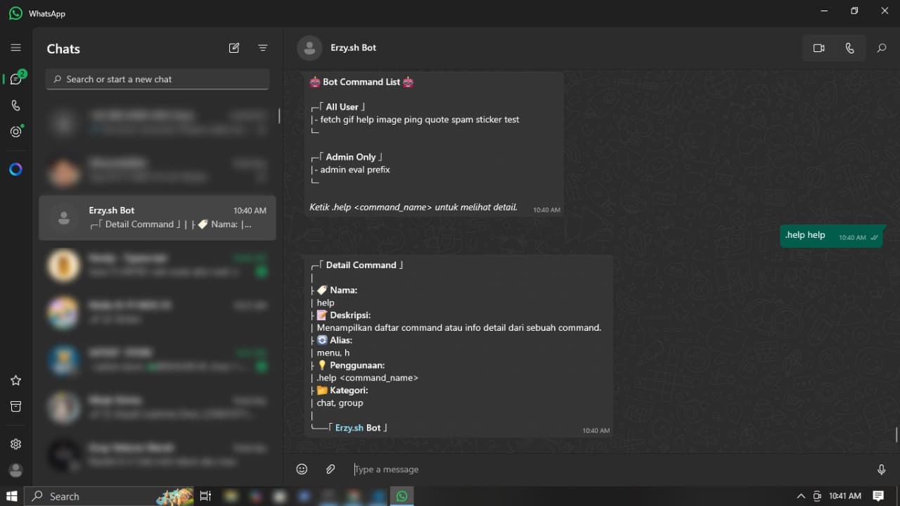 Full-Stack WhatsApp Bot